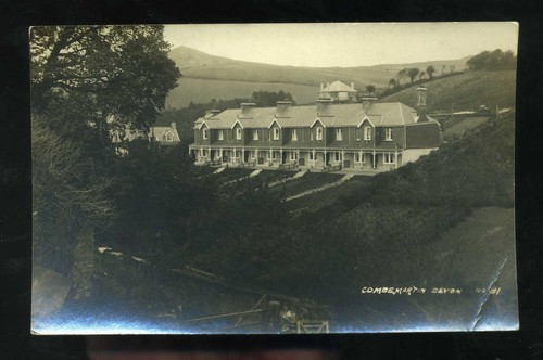 Combe martin devon view of - ,