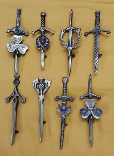 Kilt pin antique various - antique,