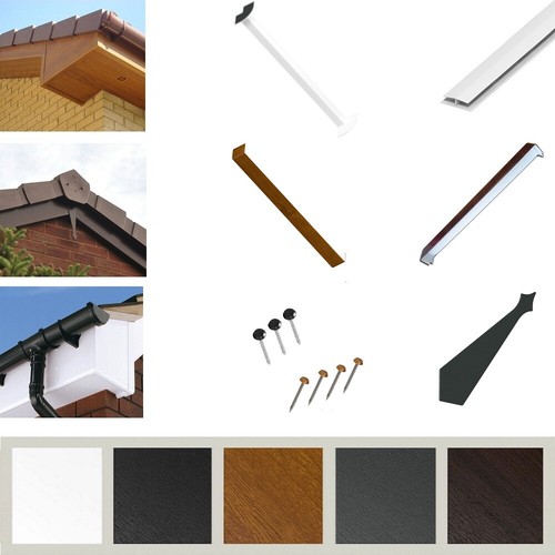 Fascia board end - end, caps
