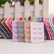 5 IN PACK 2 HOOK BRA EXTENDER ADJUSTABLE GOOD QUALITY EXTENSION BRA STRAP 