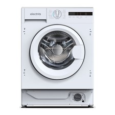 electriQ 9 kg Integrated Washer 1400rpm, Steam Wash, Quick 15', My Cycle