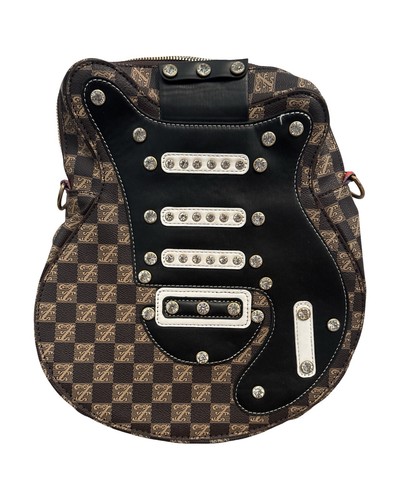 Guitar shaped backpack bag - shaped,