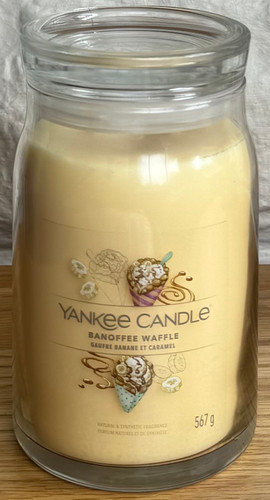 Bnwt yankee candle banoffee - yankee, 'banoffee