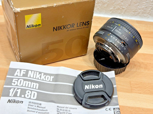 Nikon nikkor 50mm 8 d - af,