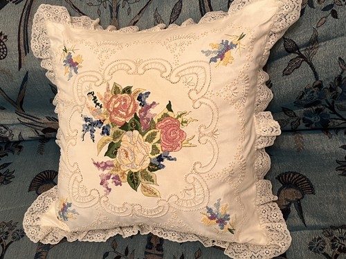 Vintage hand embroidered - vintage,