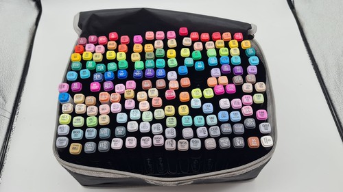 168 colours art markers - markers, set