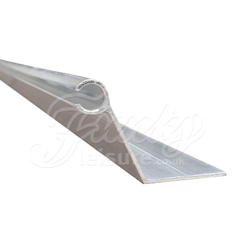 Channel awning rail - awning, 3m