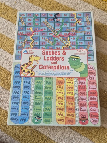 Vintage snakes ladders - ladders, and