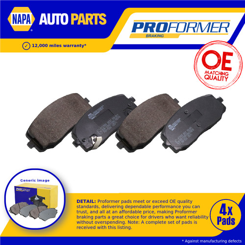 Brake pads set fits - brake,