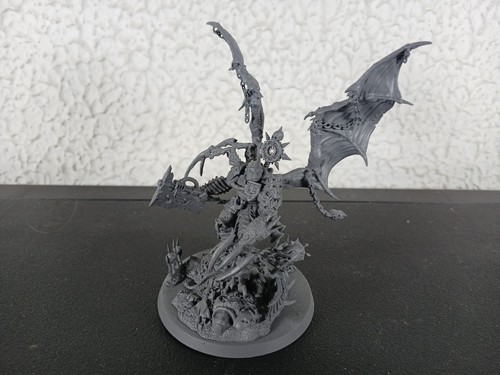 Nurgle demon prince - demon, kitbashed