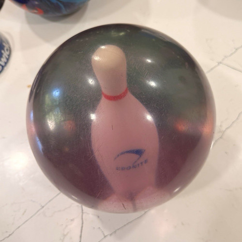 15lb clear ebonite bowling - , pin