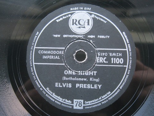 Elvis presley rpm one - elvis, 78