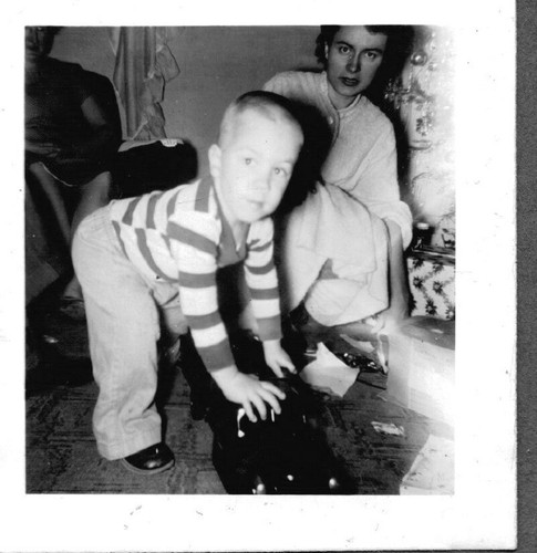 Vintage photograph 1950s girl - vintage,