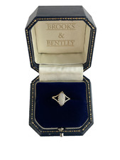 1982 Opal Ring 9ct Gold Cabochon Fire Opal Vintage Ring - Size O 1/2