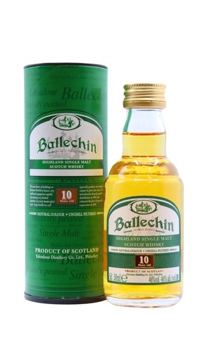 Ballechin peated single malt - peated,