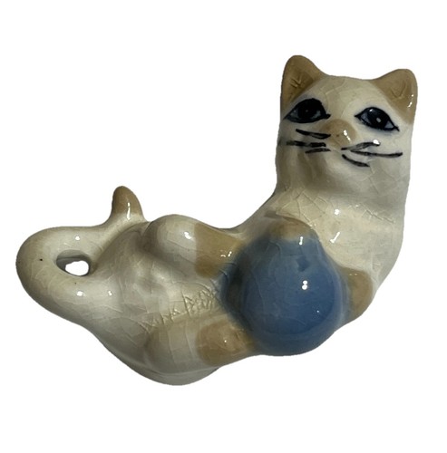 Vintage szeiler porcelain cat - szeiler,