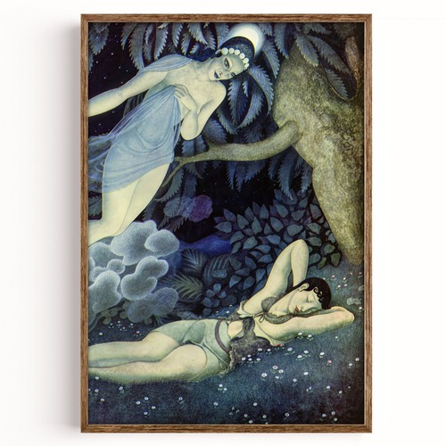 Edmund dulac selene - edmund, and