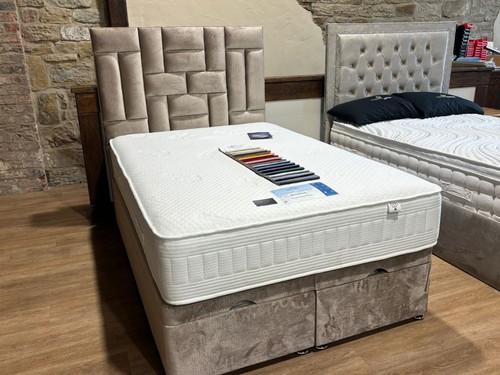 Display plush ottoman - plush, bed