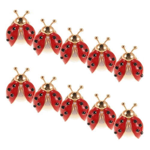Vintage ladybug brooch pin - vintage,
