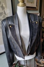 80s Cropped Butter Soft Black