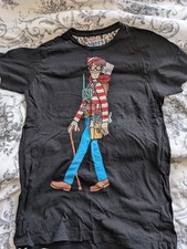 Where's Wally T Shirt Used Decent Condition Size Large