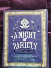 M&S A Night Of Variety Great Parlour Game / Party Christmas Game New Sealed