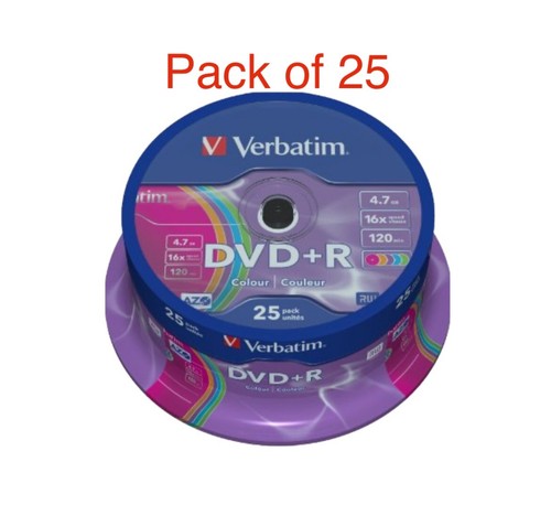 Verbatim dvd 7gb - 4.7gb, azo