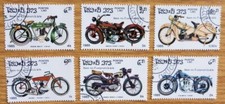 1985 Laos Used/cancelled Stamps 'Motorbikes' Item  No FX-395