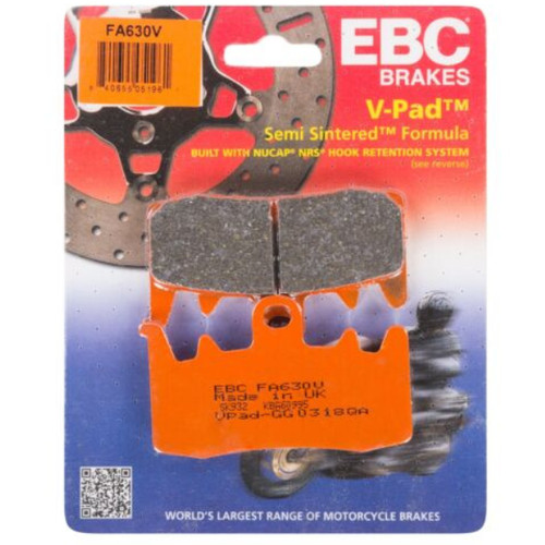 Fa630v ebc premium brake pads - ,