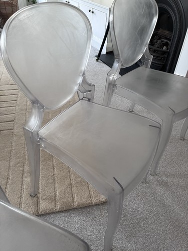 Set clear plastic dining - of,