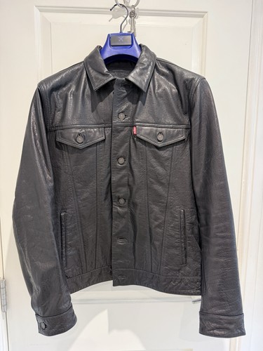 Levi men leather jacket - levi's,