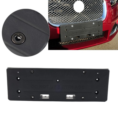 Front license plate - plate, mounting