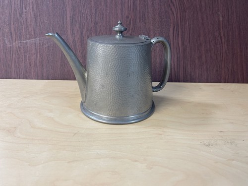 Cornish pewter teapot - cornish,