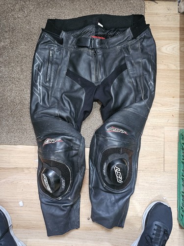 L542 rst leather trousers - rst,