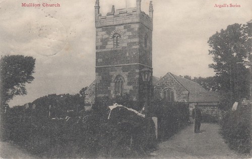 Postcard mullion church - mullion,