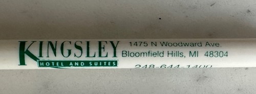 Vintage pen kingsley - hotel, &