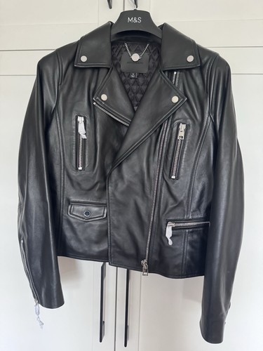 Autograph real leather biker - real,