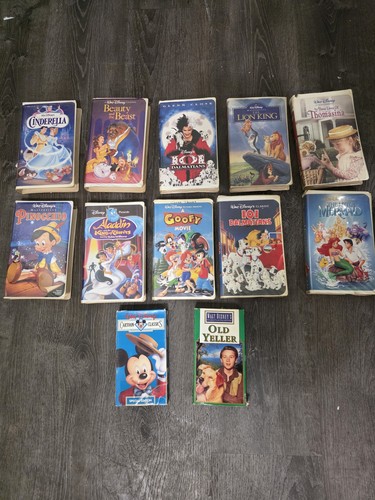 Walt disney vhs movies - disney, lot