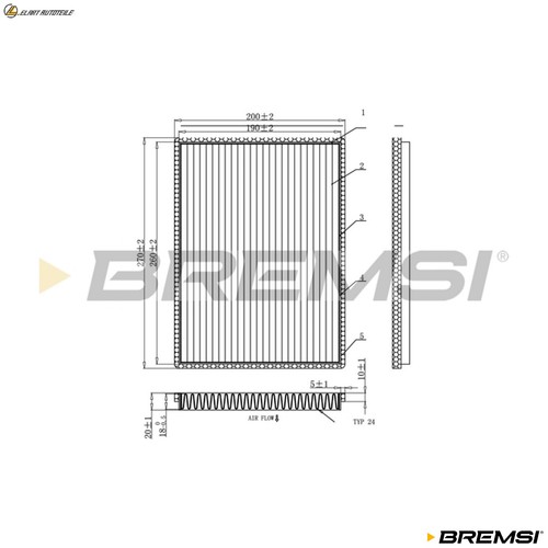 Interior air filter fc0901c - interior,