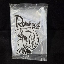 VTG Rainhood With Peak  Clear