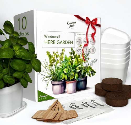 Herb garden kit and - garden,