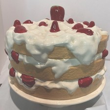 Vintage Ceramic Strawberry