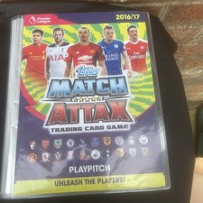 Topps Match Attax - Premier League 2016/17 Binder & 120 Cards