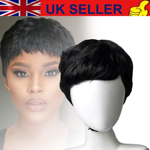 Short straight hair wigs - hair,