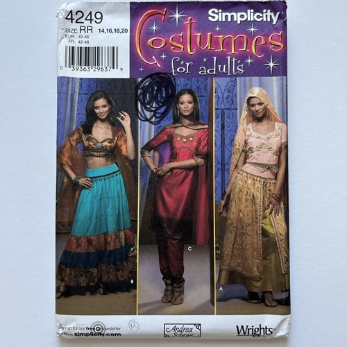 Simplicity 4249 belly dancer - belly,