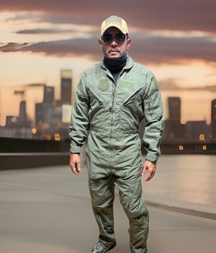 Military flyers flight suit - military,