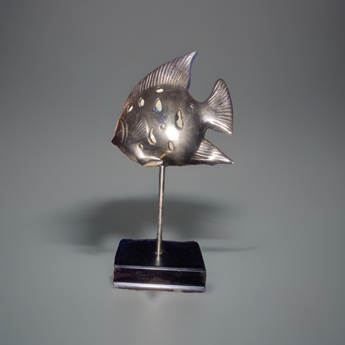 Metal fish decor nautical - decor,