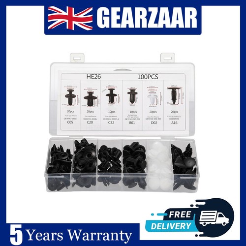 100pcs car body fastener clips - body,