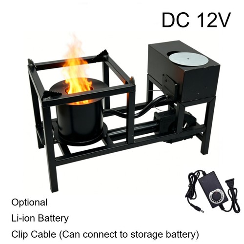 Home waste oil - waste, burning
