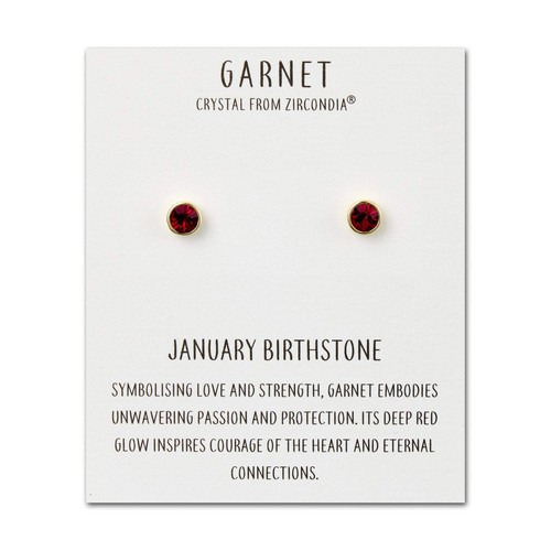 18k gold plated january - gold,